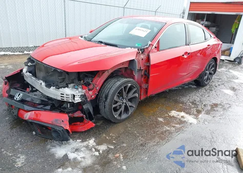 2019 Honda Civic Sport из США, поврежденный, VIN 2HGFC2F80KH544623